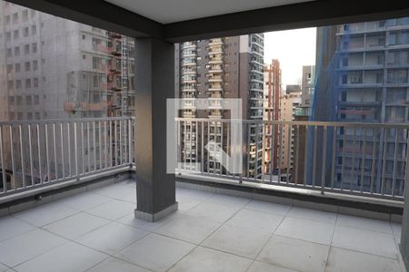 Varanda de kitnet/studio à venda com 1 quarto, 88m² em Pinheiros, São Paulo
