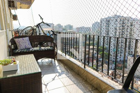 Varanda da Sala de apartamento à venda com 2 quartos, 76m² em Cachambi, Rio de Janeiro
