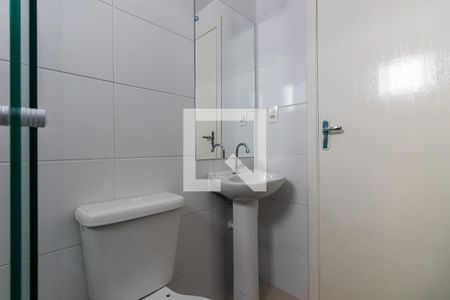 Banheiro de apartamento à venda com 1 quarto, 44m² em Vila Carrão, São Paulo