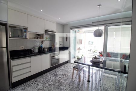 Sala de Jantar de apartamento à venda com 1 quarto, 52m² em Brooklin Paulista, São Paulo