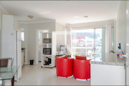 Sala / Cozinha de apartamento para alugar com 2 quartos, 87m² em Ingleses do Rio Vermelho, Florianópolis