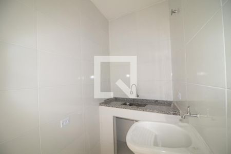 Casa de condomínio para alugar com 35m², 1 quarto e sem vagaCozinha e tanque