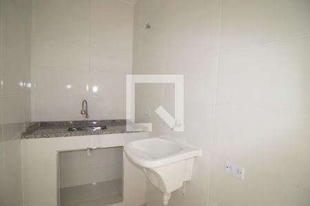 Casa de condomínio para alugar com 35m², 1 quarto e sem vagaCozinha e tanque