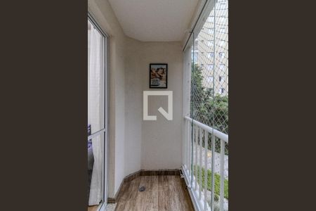 Varanda da Sala de apartamento à venda com 2 quartos, 49m² em Parque Reboucas, São Paulo