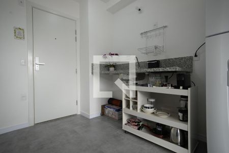 Cozinha de kitnet/studio para alugar com 1 quarto, 28m² em Vila Mariana, São Paulo