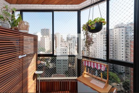 Varanda de apartamento à venda com 3 quartos, 158m² em Perdizes, São Paulo