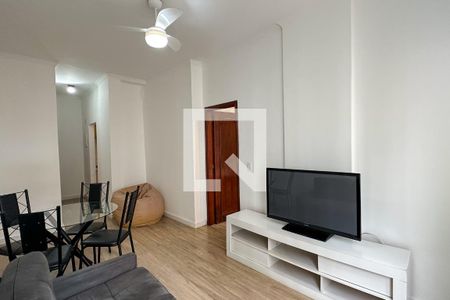 Sala  de apartamento para alugar com 1 quarto, 50m² em Copacabana, Rio de Janeiro