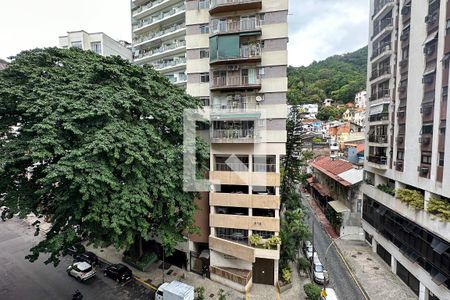 Sala - Vista de apartamento para alugar com 1 quarto, 50m² em Copacabana, Rio de Janeiro