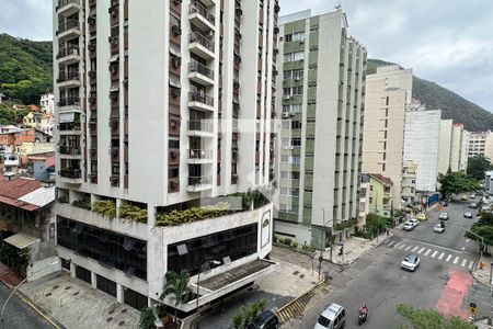 Sala - Vista de apartamento para alugar com 1 quarto, 50m² em Copacabana, Rio de Janeiro