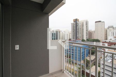 Varanda de kitnet/studio à venda com 1 quarto, 27m² em Vila Nova Conceição, São Paulo