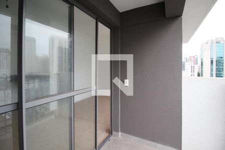 Varanda de kitnet/studio para alugar com 1 quarto, 29m² em Vila Nova Conceição, São Paulo