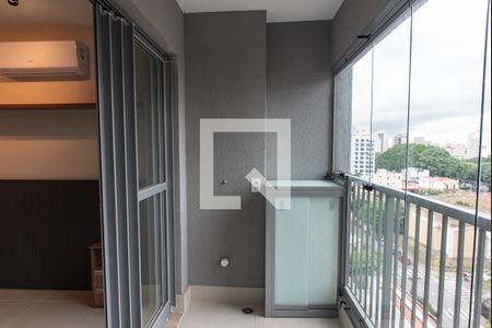 Varanda de kitnet/studio para alugar com 1 quarto, 29m² em Vila Mariana, São Paulo