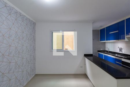 Sala e Cozinha Integrada de apartamento para alugar com 1 quarto, 40m² em Jardim Maringá, São Paulo