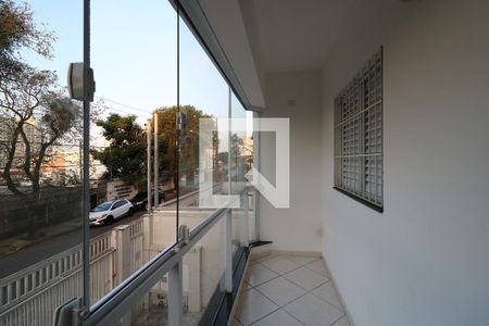 Varanda da Sala de apartamento para alugar com 3 quartos, 74m² em Vila Valparaíso, Santo André