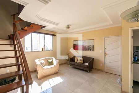 Sala de apartamento para alugar com 4 quartos, 214m² em Santa Rosa, Belo Horizonte