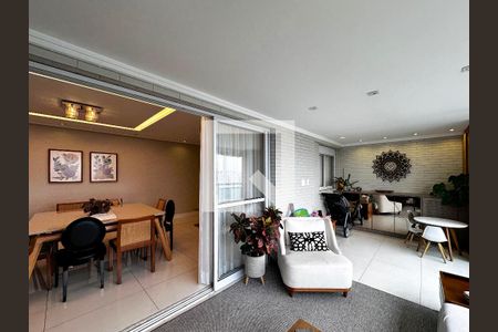 Varanda de apartamento à venda com 2 quartos, 109m² em Jardim Caravelas, São Paulo