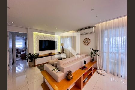 Sala de apartamento à venda com 2 quartos, 109m² em Jardim Caravelas, São Paulo