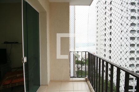 Varanda de apartamento para alugar com 4 quartos, 150m² em Pitangueiras, Guarujá