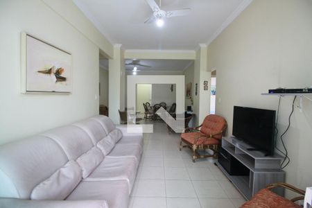 Sala de apartamento para alugar com 4 quartos, 150m² em Pitangueiras, Guarujá