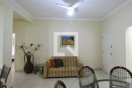 Sala de apartamento para alugar com 4 quartos, 150m² em Pitangueiras, Guarujá