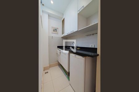 Sala - Cozinha de apartamento à venda com 1 quarto, 23m² em Copacabana, Rio de Janeiro