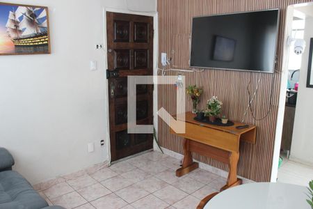 Sala de apartamento para alugar com 2 quartos, 63m² em Centro, São Vicente