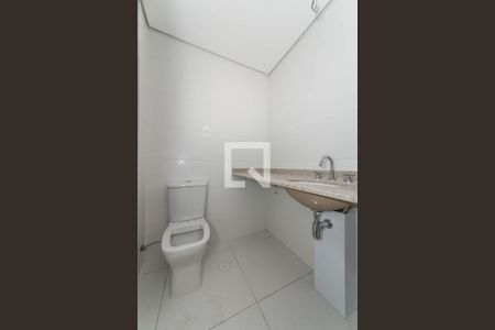 Banheiro de kitnet/studio à venda com 1 quarto, 32m² em Jardim das Acácias, São Paulo