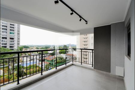 Varanda da Sala de apartamento para alugar com 2 quartos, 57m² em Vila Camargos, Guarulhos