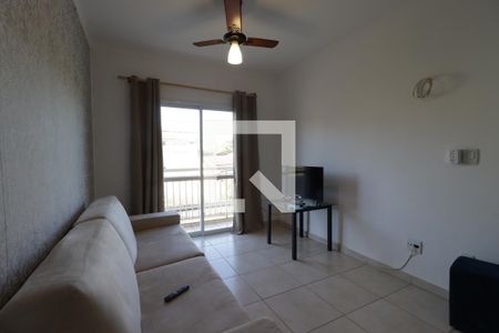 Sala de apartamento para alugar com 2 quartos, 56m² em Residencial Greenville, Ribeirão Preto