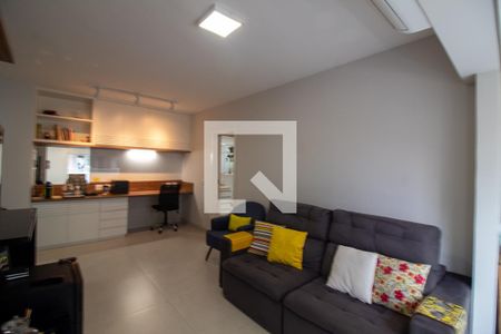 Sala de apartamento à venda com 1 quarto, 51m² em Santo Amaro, São Paulo