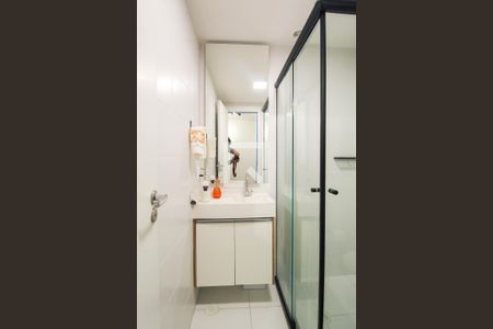 Banheiro de apartamento para alugar com 1 quarto, 27m² em Mooca, São Paulo