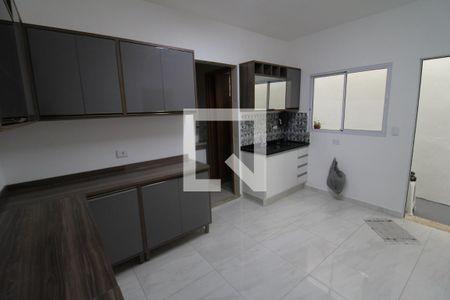 Sala / Cozinha de casa para alugar com 1 quarto, 70m² em Vila Barbosa, São Paulo