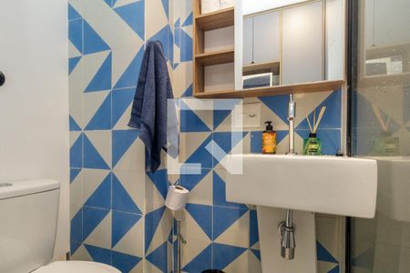 Banheiro de kitnet/studio à venda com 1 quarto, 11m² em Vila Buarque, São Paulo