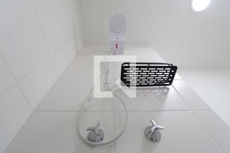 Apartamento à venda com 31m², 2 quartos e sem vagaDetalhe do banheiro