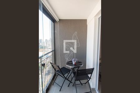 Varanda de kitnet/studio para alugar com 1 quarto, 29m² em Vila Mariana, São Paulo