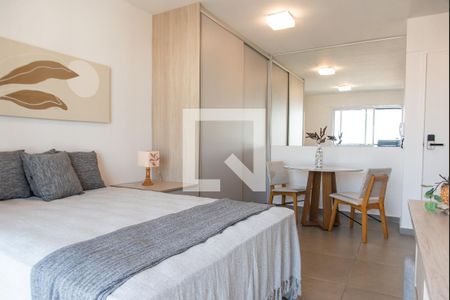 Sala/quarto de kitnet/studio para alugar com 1 quarto, 29m² em Vila Mariana, São Paulo