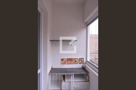 Varanda  de apartamento à venda com 2 quartos, 52m² em Vila Alpina, Santo André