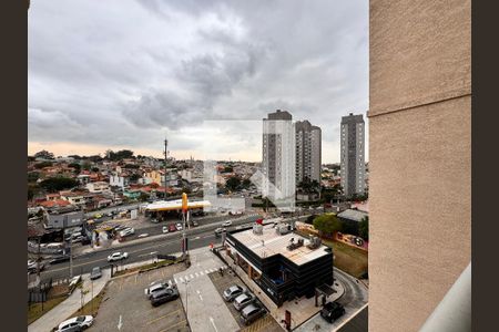 Vista da sala  de apartamento à venda com 2 quartos, 50m² em Parque Erasmo Assunção, Santo André