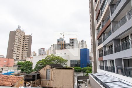 Vista da varanda de kitnet/studio à venda com 1 quarto, 27m² em Ipiranga, São Paulo