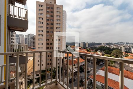 Varanda da Sala de apartamento para alugar com 1 quarto, 35m² em Jardim Paraíso, São Paulo