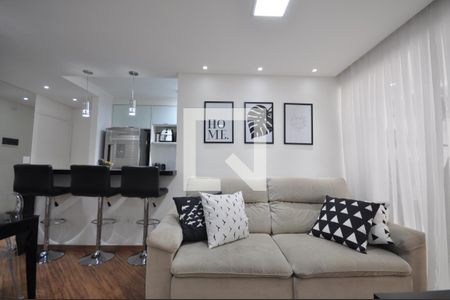 Sala de apartamento à venda com 2 quartos, 75m² em Vila Nivi, São Paulo
