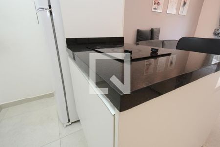 Apartamento para alugar com 38m², 1 quarto e 1 vagaDetalhe da cozinha