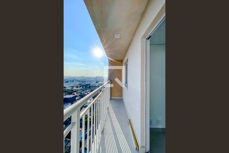Varanda da Sala de apartamento para alugar com 1 quarto, 29m² em Belenzinho, São Paulo