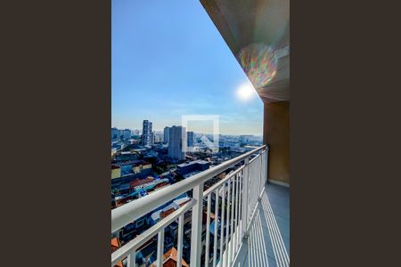 Varanda da Sala de apartamento para alugar com 1 quarto, 29m² em Belenzinho, São Paulo