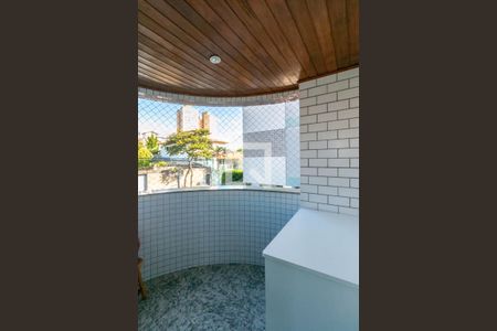 Varanda Da Sala jantar de apartamento para alugar com 4 quartos, 150m² em Carlos Prates, Belo Horizonte