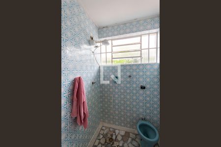 Banheiro da Suíte  de casa à venda com 3 quartos, 175m² em Campestre, Santo André