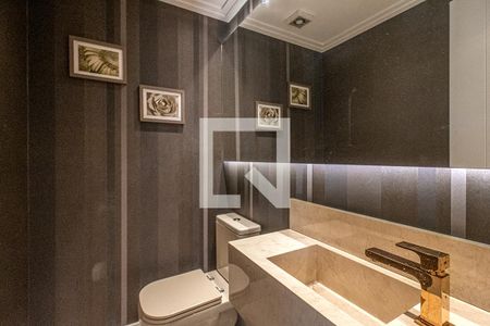 banheiro social_1 de apartamento à venda com 2 quartos, 104m² em Vila Santo Estefano, São Paulo