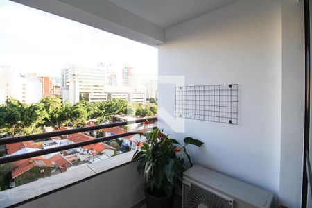 Varanda  de apartamento para alugar com 2 quartos, 65m² em Itaim Bibi, São Paulo