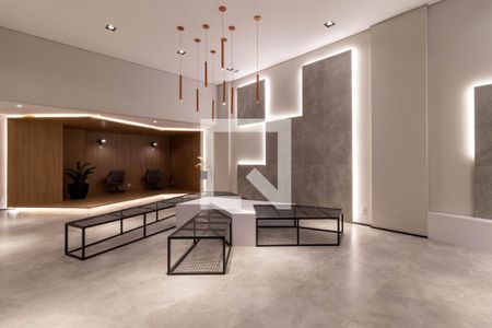 Apartamento para alugar com 49m², 2 quartos e 1 vagaHall Social