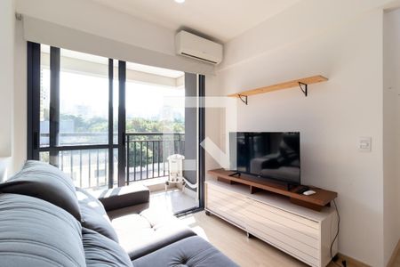 Sala de Estar de apartamento para alugar com 2 quartos, 49m² em Vila Dom Pedro Ii, São Paulo
